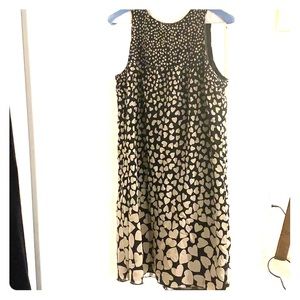 Anthropologie Anna Sui Heart Print dress